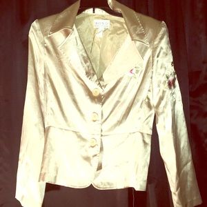 Stylish silky blazer size medium